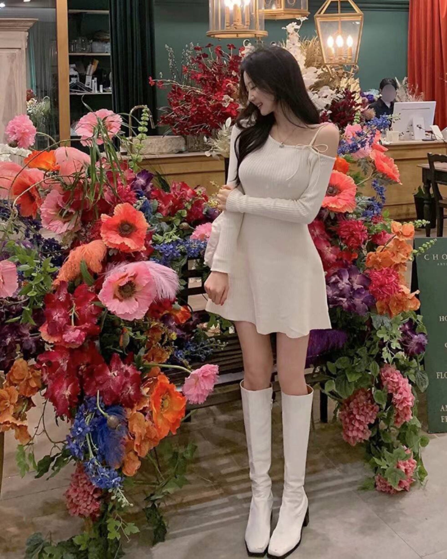 【甜美+軟熟料.ᐟ.ᐟ】小絲帶條紋𝗢𝗣𝗦