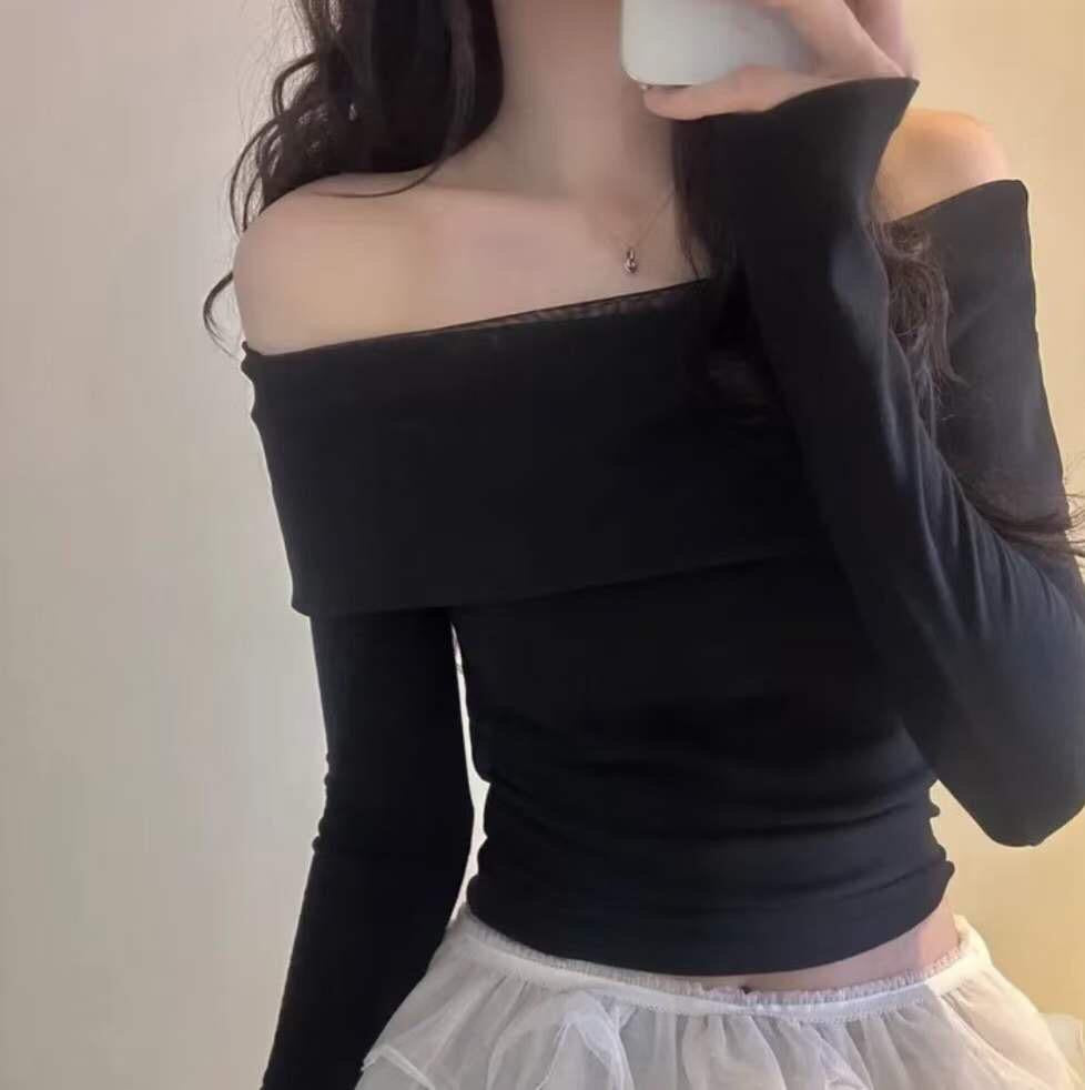 【瘦版一字膊！  】𝗟𝗶𝗸𝗲 𝗨 𝗢𝗳𝗳 𝗦𝗵𝗼𝘂𝗹𝗱𝗲𝗿 𝗧𝗼𝗽