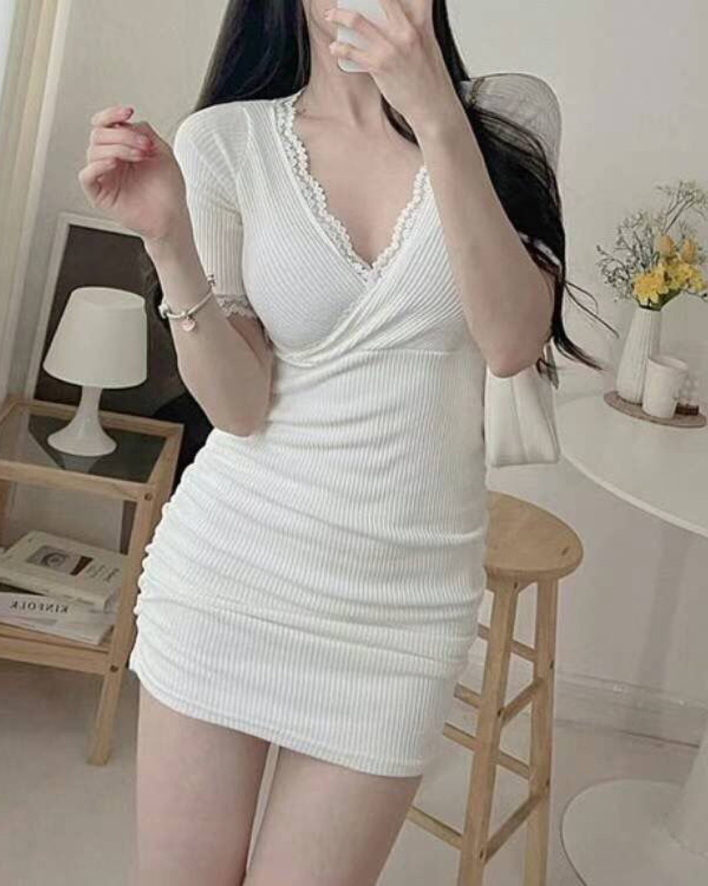 【韓國𝗗𝗮𝘆 𝟭🇰🇷| 𝗣𝗮𝗿𝘁𝘆 𝗢𝗢𝗧𝗗+小個子推介.ᐟ.ᐟ】蕾絲邊魚尾𝗢𝗣𝗦