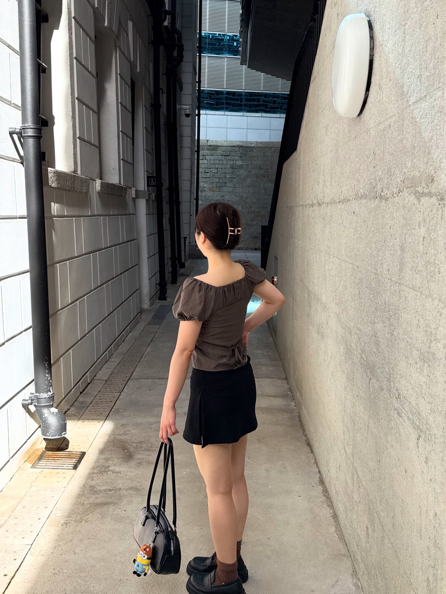 【˗ˋˏ >ᴗ<⋆⋆低腰超美側開叉🤎日常裙褲~】𝗧𝘆𝗽𝗮 𝗚𝗶𝗿𝗹  𝗦𝗸𝗶𝗿𝘁 (連褲子)