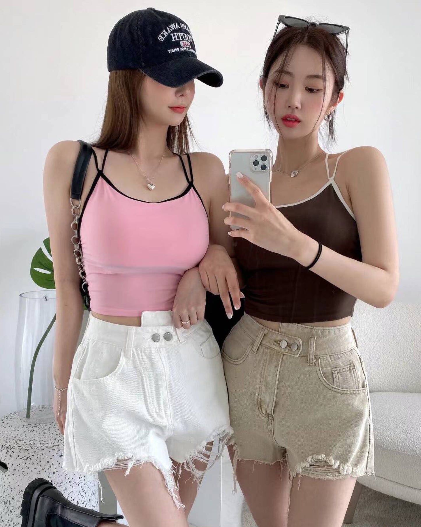 【有𝗣𝘂𝘀𝗵 𝗨𝗽 效果+前後交叉.ᐟ.ᐟ】𝗖𝗿𝗼𝘀𝘀 𝗛𝗶𝗴𝗵𝗹𝗶𝗴𝗵𝘁 𝗕𝗿𝗮 𝗧𝗼𝗽 (連𝗣𝗔𝗗)