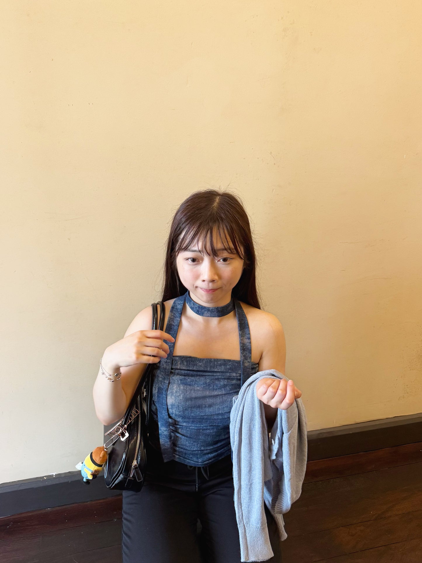 【.° ༘🎧⋆ 𝗬𝟮𝗞復古印花🪐🪐】𝗬𝟮𝗞 𝗦𝗰𝗮𝗿𝗳 𝗧𝘂𝗯𝗲 𝗧𝗼𝗽