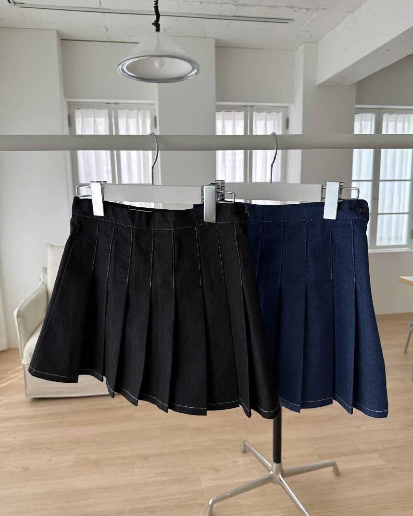 【早鳥價 | 牛仔𝗩𝗶𝗯𝗲+可分開入手.ᐟ.ᐟ】𝗛𝗲𝗮𝗿𝘁 𝗦𝗵𝗮𝗽𝗲 𝗧𝗼𝗽+𝗦𝗸𝗶𝗿𝘁 𝗦𝗲𝘁 (連𝗣𝗔𝗗)