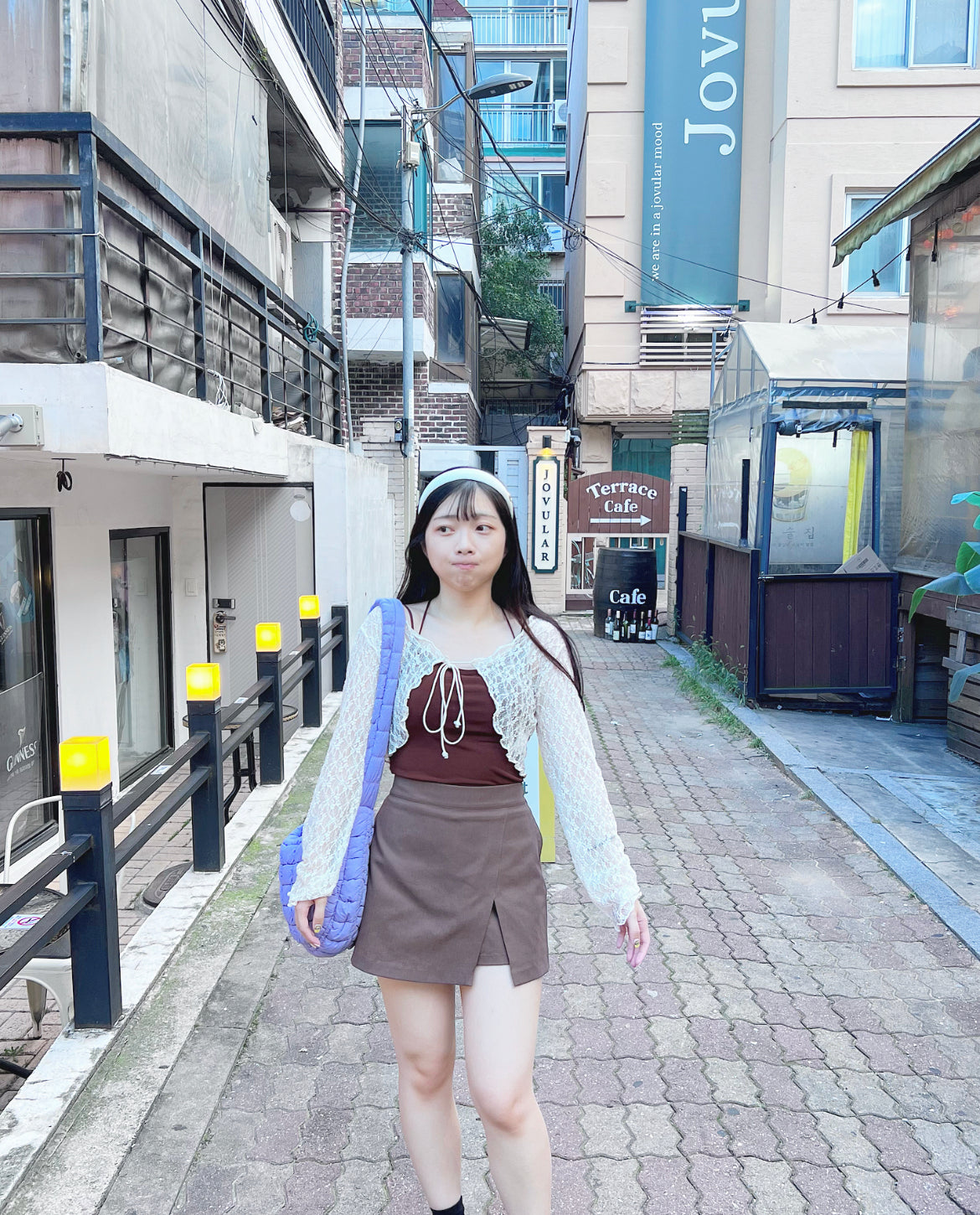 【𝗢𝗻𝗻𝗶 們必入ฅฅ 超強𝗟𝗮𝗰𝗲回歸 ⁽⁽٩(๑˃̶͈̀ ᗨ ˂̶͈́)۶⁾⁾ 】蕾絲小綁帶外套