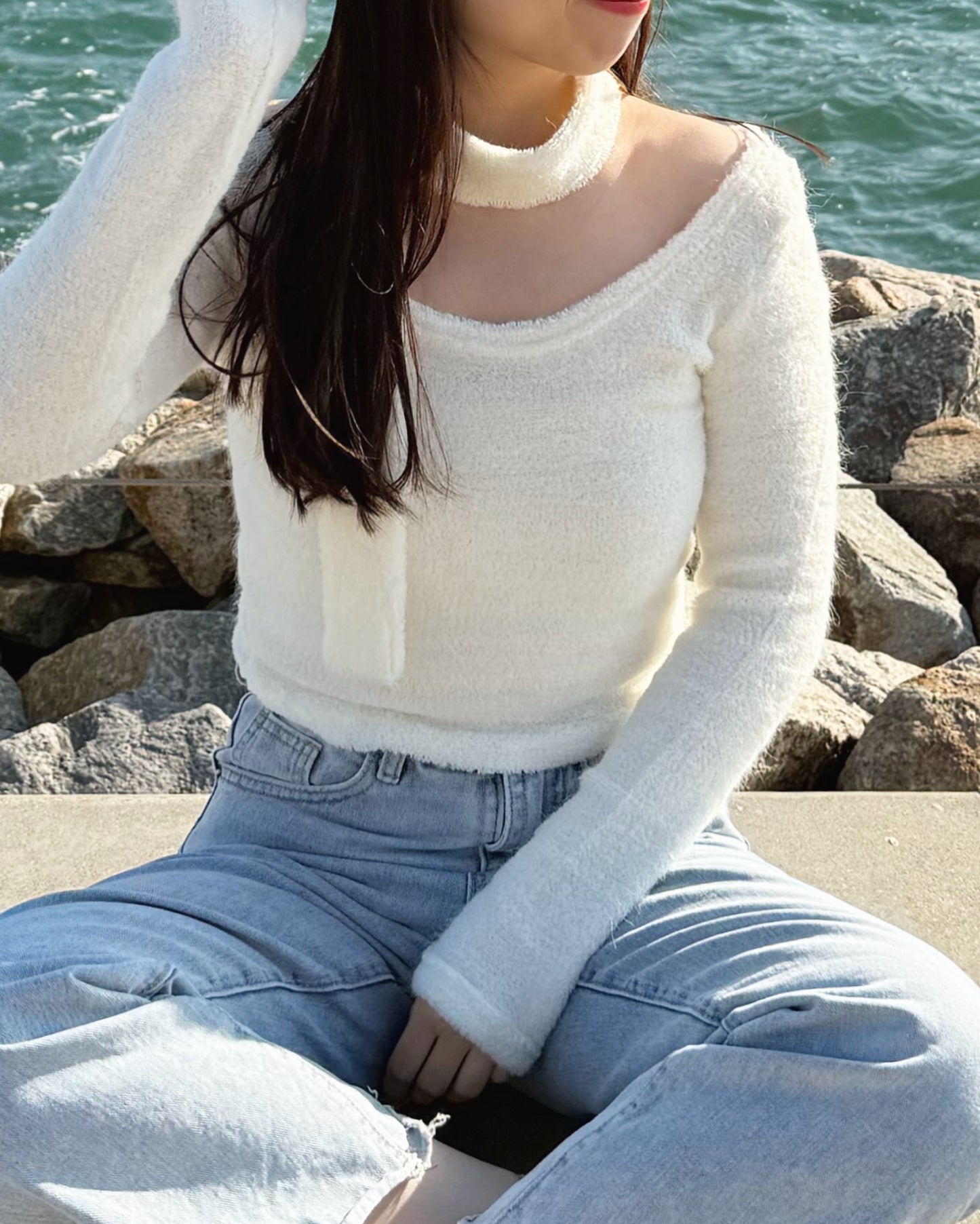 【人氣·打底+單穿🔥 ｜超軟綿粒粒感 .ᐟ.ᐟ】𝗦𝗼𝗳𝘁 𝗠𝗲𝗹𝗹𝗼𝘄 𝗧𝗼𝗽