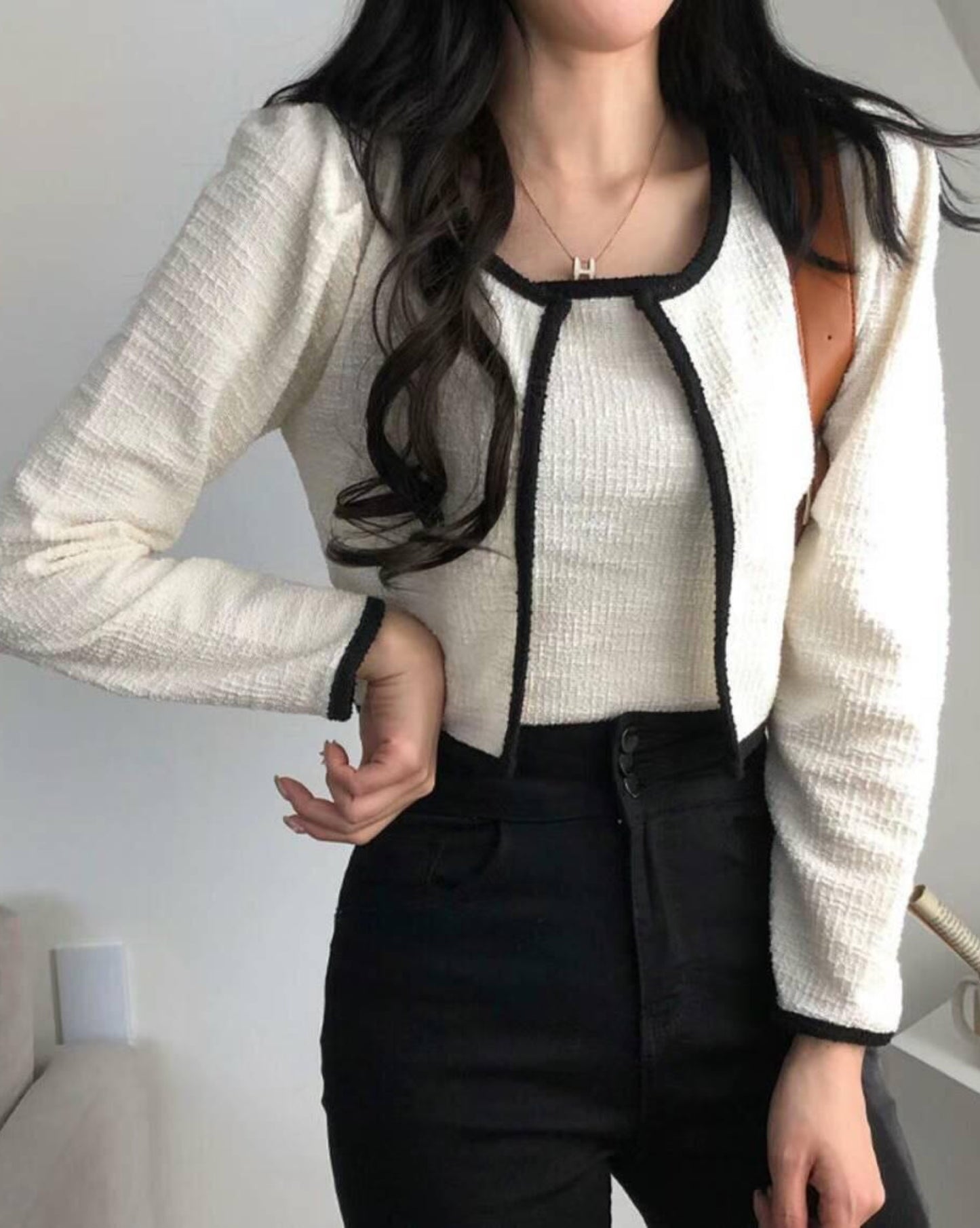 【特別立體壓紋.ᐟ.ᐟ】𝗟𝗼𝗻𝗴 𝗞𝗻𝗶𝘁 𝗝𝗞+𝗩𝗲𝘀𝘁 𝗦𝗲𝘁