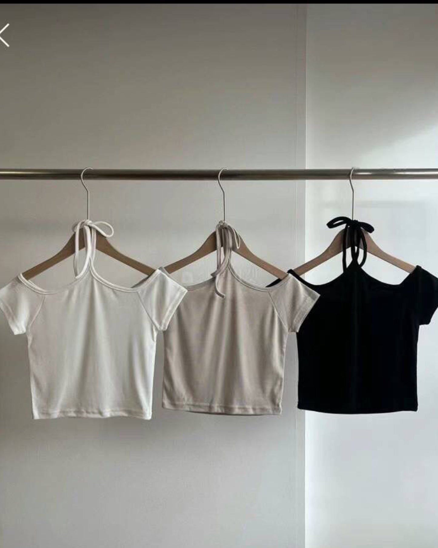 【自行調節綁帶.ᐟ | 𝗛𝗞𝗱 𝟭𝟬𝟵 ﻿區】小掛頸背心