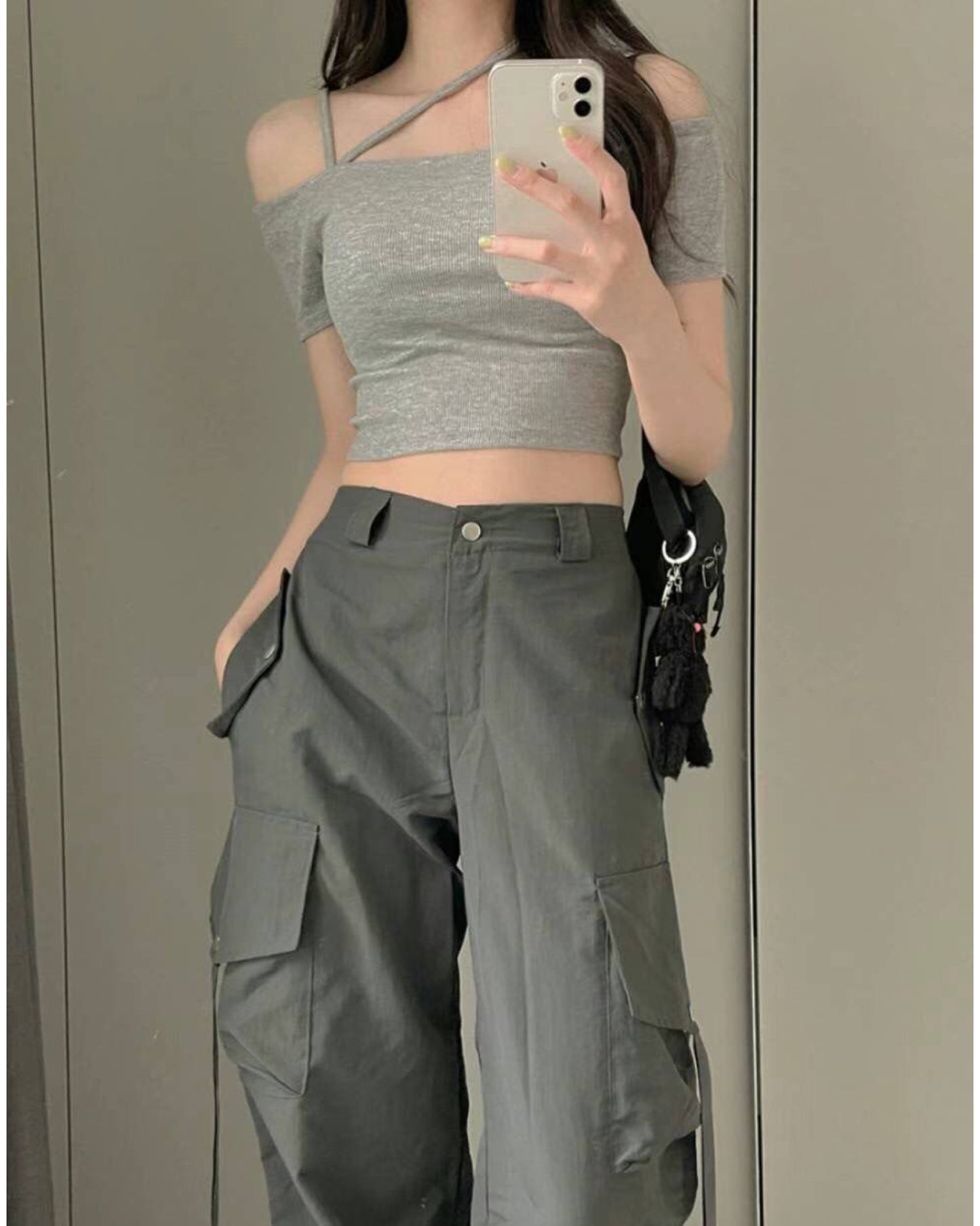 【◡̈早鳥'' 兩穿小露肩''𝗬𝟮𝗞斜帶◡̈】𝗖𝗿𝗼𝘀𝘀 𝗟𝗮𝗰𝗲 𝗧𝗼𝗽