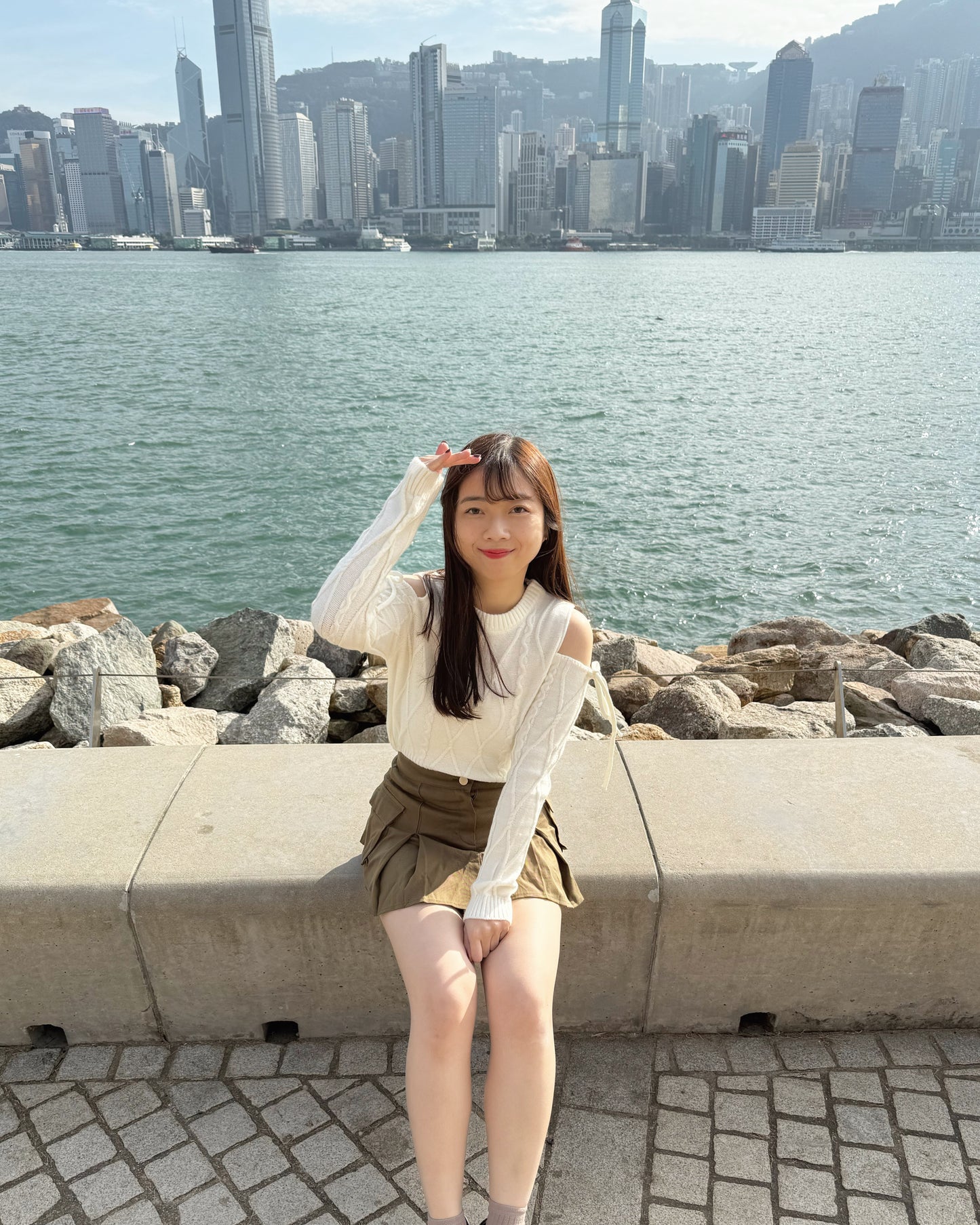 【紅白色必入 ！自動露肩蝴蝶結綁帶～不顯肥.ᐟ.ᐟ】𝗕𝘂𝘁𝘁𝗼𝗻 𝗖𝗿𝗼𝘀𝘀-𝗦𝗵𝗼𝘂𝗹𝗱𝗲𝗿 𝗧𝗼𝗽