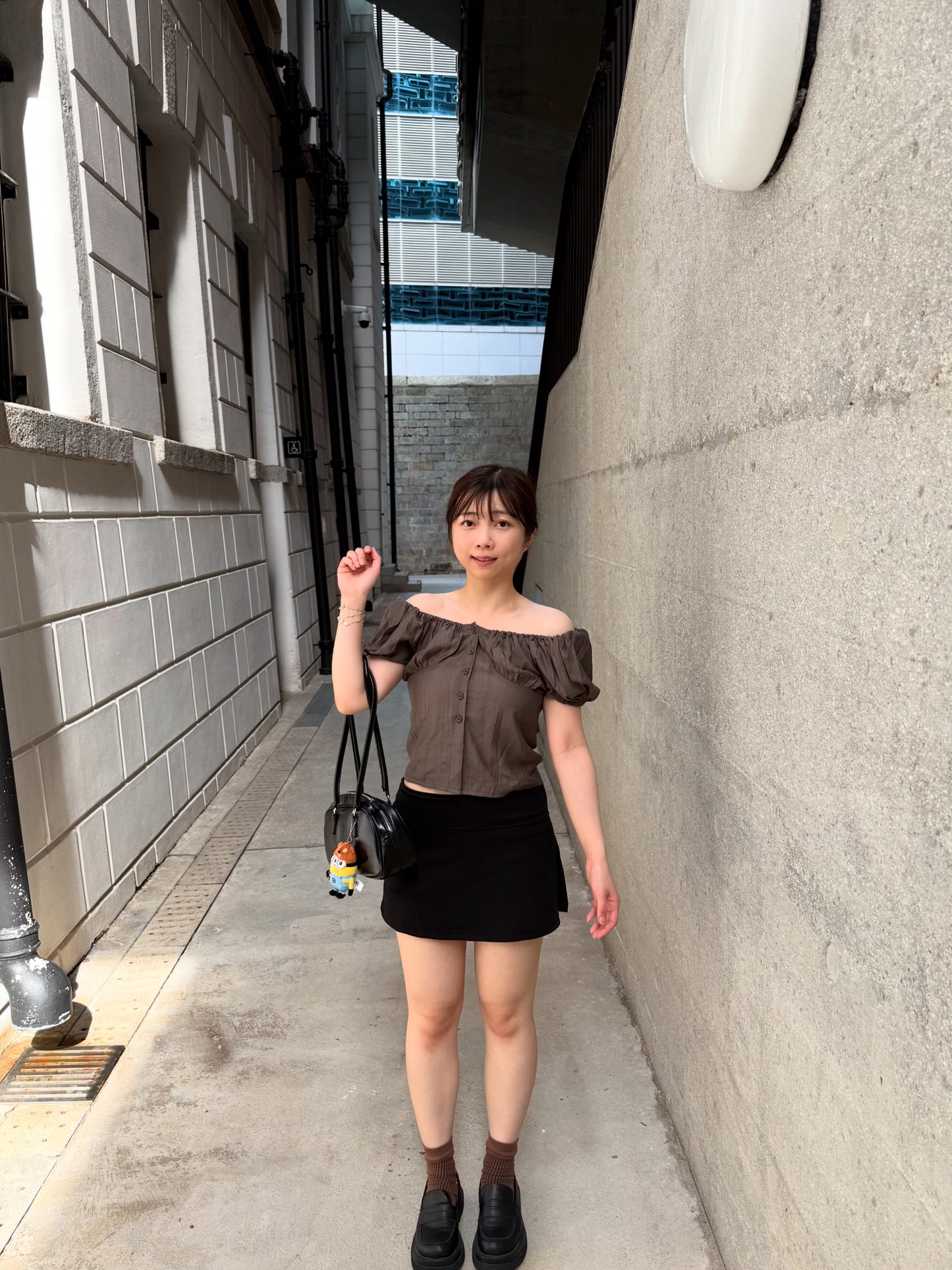 【˗ˋˏ >ᴗ<⋆⋆低腰超美側開叉🤎日常裙褲~】𝗧𝘆𝗽𝗮 𝗚𝗶𝗿𝗹  𝗦𝗸𝗶𝗿𝘁 (連褲子)