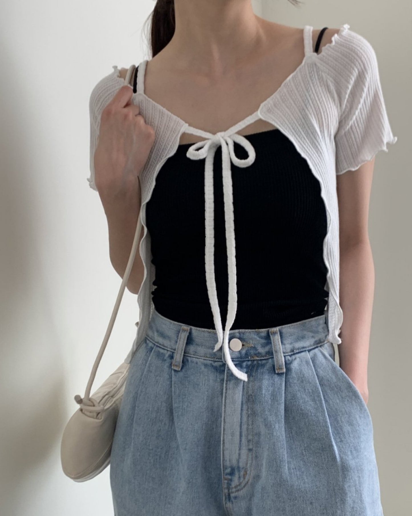 【早鳥價 | 超美的.ᐟ.ᐟ】𝗣𝗿𝗲𝘁𝘁𝘆 𝗢𝗳𝗳-𝗦𝗵𝗼𝘂𝗹𝗱𝗲𝗿 𝗝𝗞 (短袖版)