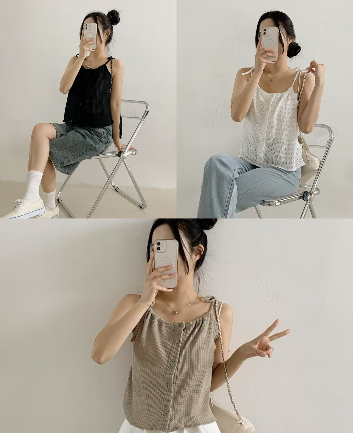 【⋆｡‧˚ʚ🩰 $𝟵𝟵﻿ ɞ 輕盈感𝗨𝗣𝗨𝗣💌復古吊帶】𝗩𝗶𝗻𝘁𝗮𝗴𝗲 𝗩𝗲𝘀𝘁