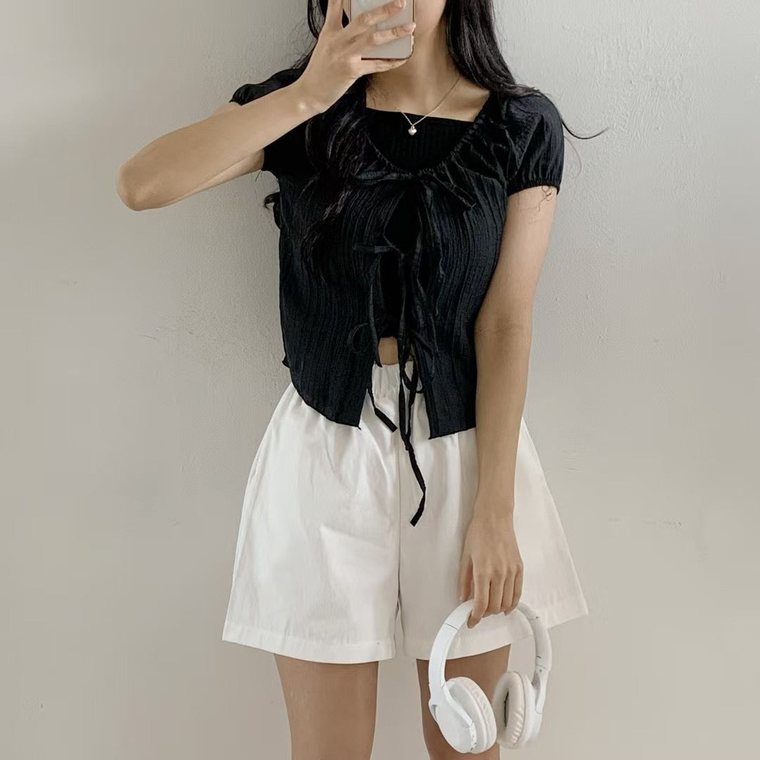 【𓇢𓆸 超溫柔外搭 ！ 襯衫質感 💙 早鳥 】𝗟𝗶𝘁𝘁𝗹𝗲 𝗕𝘂𝘁𝘁𝗼𝗻 𝗕𝗹𝗼𝘂𝘀𝗲