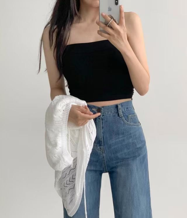 【¤¸¸.•´¯`•¸¸.•..>> 人氣 ！長短版可選】𝗣𝗹𝗮𝗶𝗻 𝗧𝘂𝗯𝗲 𝗧𝗼𝗽(連𝗣𝗔𝗗)