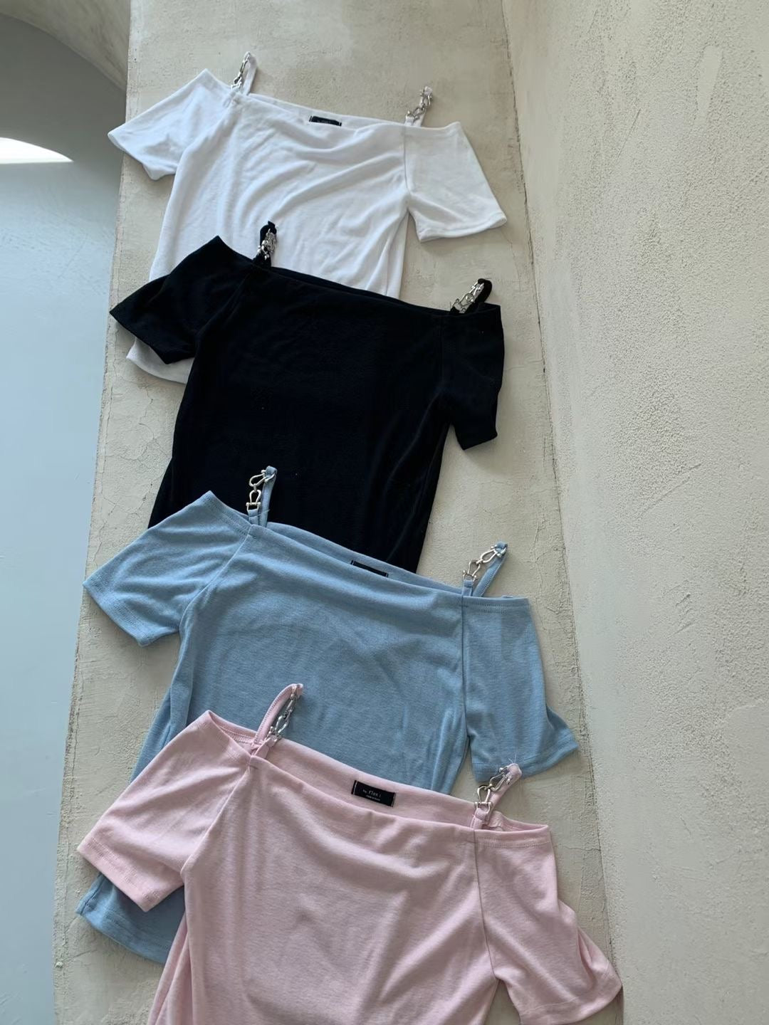 【₊˚⊹ᰔ⋆. 𐙚  ˚特別𝗖𝗵𝗮𝗶𝗻小露肩 早鳥！】𝗗𝗼𝘂𝗯𝗹𝗲 𝗖𝗵𝗮𝗶𝗻 𝗧𝗼𝗽