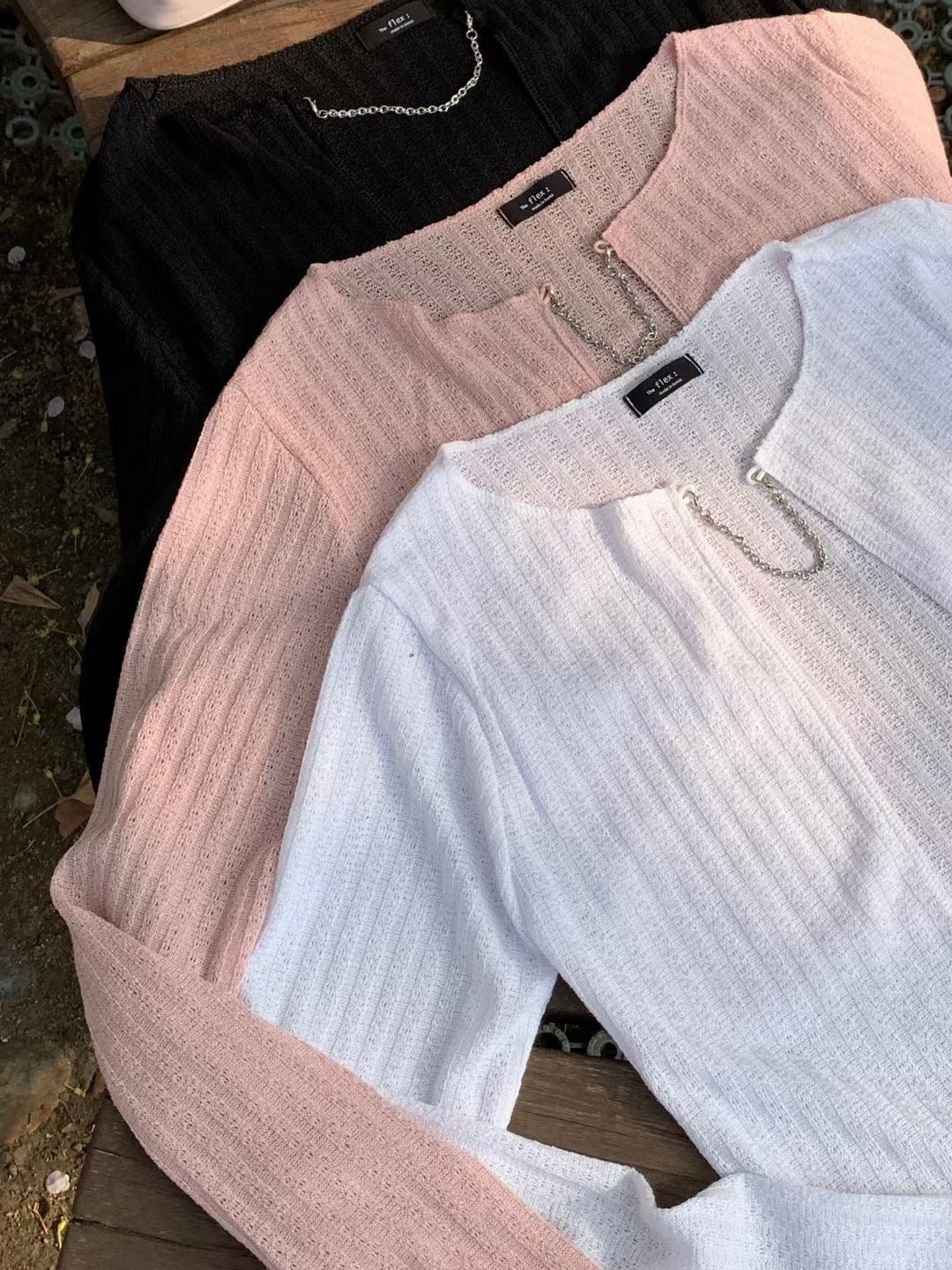 【°🦢｡⋆$ 𝟵𝟵 𝗢𝗡𝗟𝗬 鏈子紋જ⁀➴ 薄款夏天𝗢𝗞】輕薄款鏈子外套