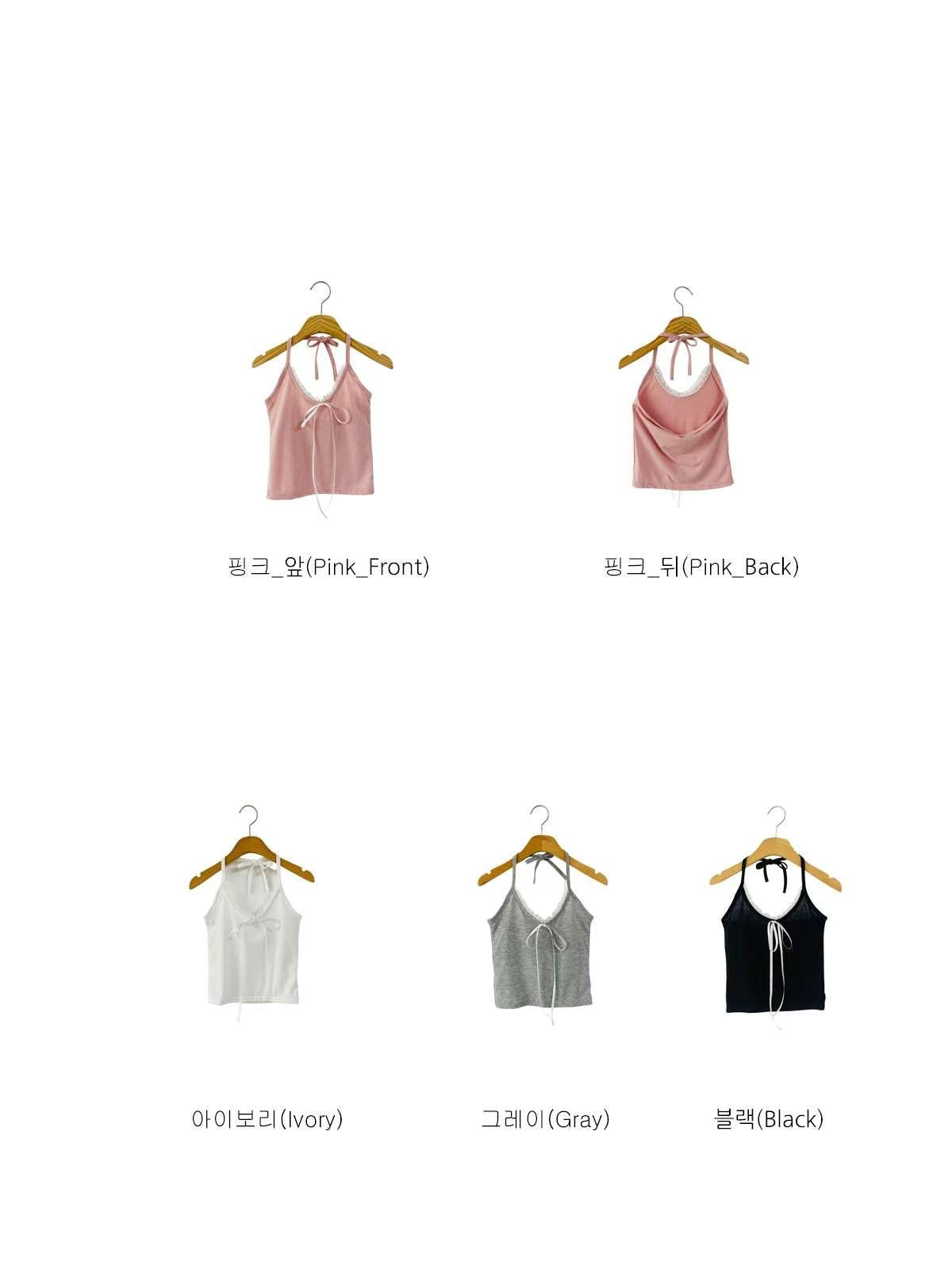 【絕美𝗟𝗔𝗖𝗘 ⛅️⛅️ $𝟵𝟵﻿  氣質露背 ৻( •̀ ᗜ •́ ৻)】𝗟𝗮𝗰𝗲 𝗧𝘄𝗶𝘀𝘁 𝗧𝗮𝗻𝗸 𝗧𝗼𝗽