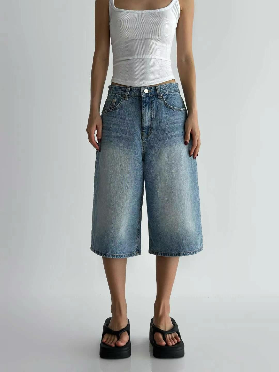 【 👖👖 復古中長版 齊③個𝗦𝗶𝘇𝗲๑ 🥢早鳥! 】 𝗩𝗶𝗻𝘁𝗮𝗴𝗲 𝗕𝗮𝗹𝗹𝗼𝗼𝗻 𝗣𝗮𝗻𝘁𝘀