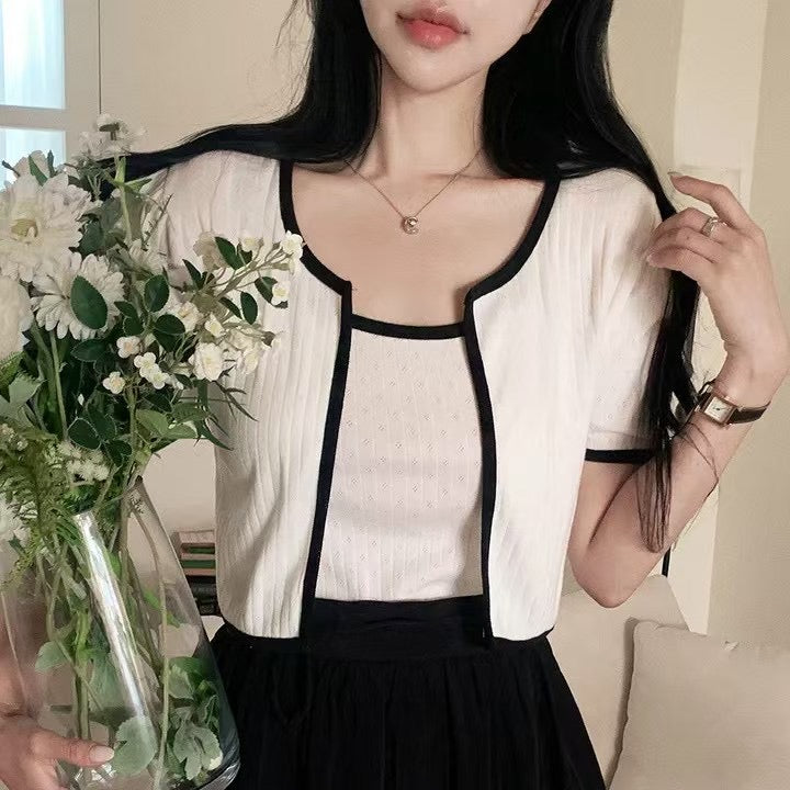 【✰º°” 特別開領 💘💘】𝗦𝗵𝗼𝗿𝘁 𝗞𝗻𝗶𝘁 𝗝𝗞+𝗩𝗲𝘀𝘁 𝗦𝗲𝘁 （𝗩𝗲𝗿.𝟮）