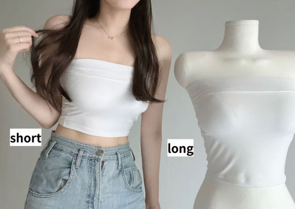 【¤¸¸.•´¯`•¸¸.•..>> 人氣 ！長短版可選】𝗣𝗹𝗮𝗶𝗻 𝗧𝘂𝗯𝗲 𝗧𝗼𝗽(連𝗣𝗔𝗗)