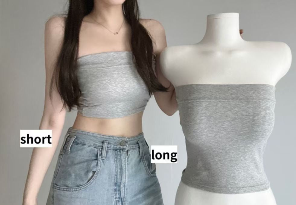 【¤¸¸.•´¯`•¸¸.•..>> 人氣 ！長短版可選】𝗣𝗹𝗮𝗶𝗻 𝗧𝘂𝗯𝗲 𝗧𝗼𝗽(連𝗣𝗔𝗗)