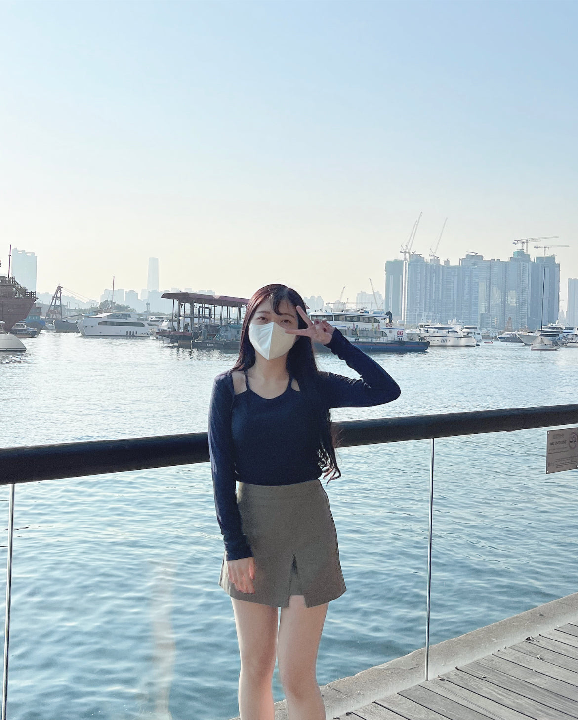 【超美假兩件掛頸.ᐟ.ᐟ】𝗩𝗶𝗯𝗲 𝗚𝗶𝗿𝗹 𝗧𝗼𝗽 (𝗦𝗵𝗼𝗿𝘁 𝗩𝗲𝗿)