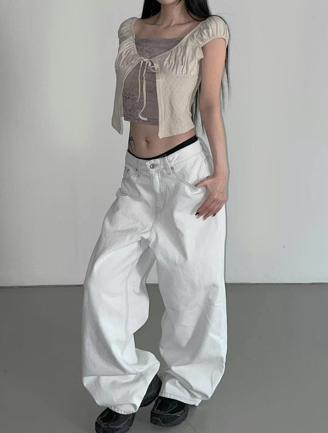 【型格假兩件𝗩𝗜𝗕𝗘 🧸 超人氣早鳥上架𓆩♡𓆪】𝗚𝗼𝗼𝗱 𝗚𝗶𝗿𝗹 𝗧𝗼𝗽 𝗦𝗲𝘁