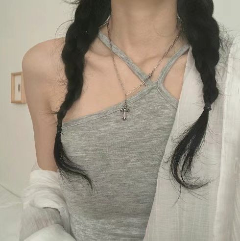 【 𝗛𝗞𝗱 𝟵𝟵 ﻿~靚靚掛頸𝗗𝗲𝘁𝗮𝗶𝗹 ٩(๑❛ᴗ❛๑)۶】小掛頸背心