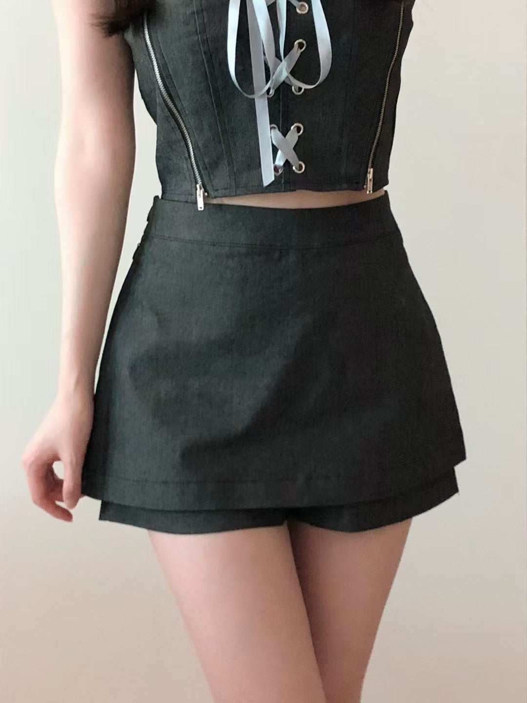 【ᵒᵏᵎᵎ 甜辣女孩𝗚𝗘𝗧⋆.˚🦋༘⋆ 裙仔分𝗦𝗶𝘇𝗲  早鳥！】𝗛𝗼𝘁 𝗚𝗶𝗿𝗹 𝗧𝘂𝗯𝗲 𝗧𝘂𝗯𝗲 𝗧𝗼𝗽 +𝗦𝗸𝗶𝗿𝘁 𝗦𝗲𝘁 (可分開～)