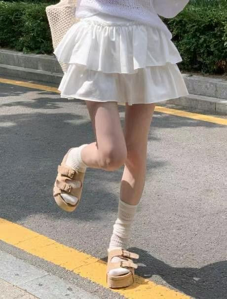 【. ݁₊ ⊹ . ݁ 早鳥~低腰𝗦𝗧𝗬𝗟𝗘⟡ ݁ .兩層蛋糕裙. ⊹ ₊˚🍰 】𝗗𝗿𝗲𝗮𝗺𝘆 𝗖𝗮𝗸𝗲 𝗦𝗸𝗶𝗿𝘁