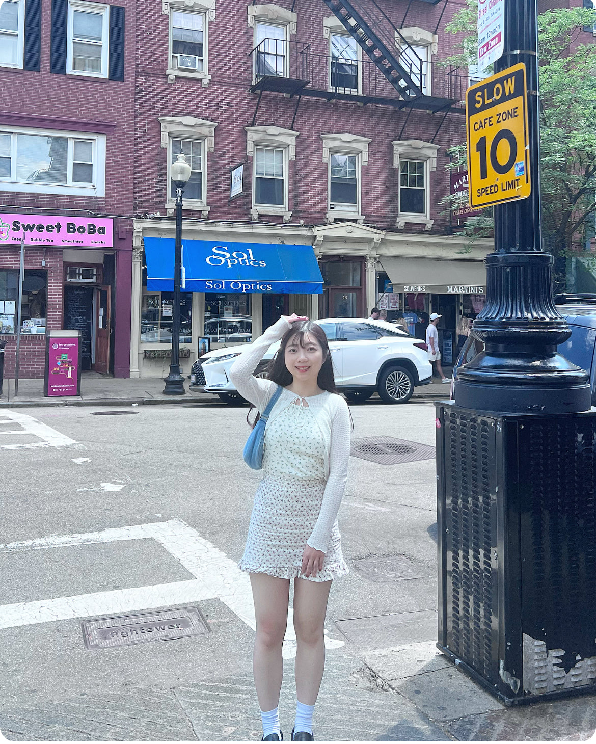 【小清新碎花紋.ᐟ.ᐟ | 𝗛𝗞𝗱 𝟭𝟬𝟵 ﻿區】小碎花背心