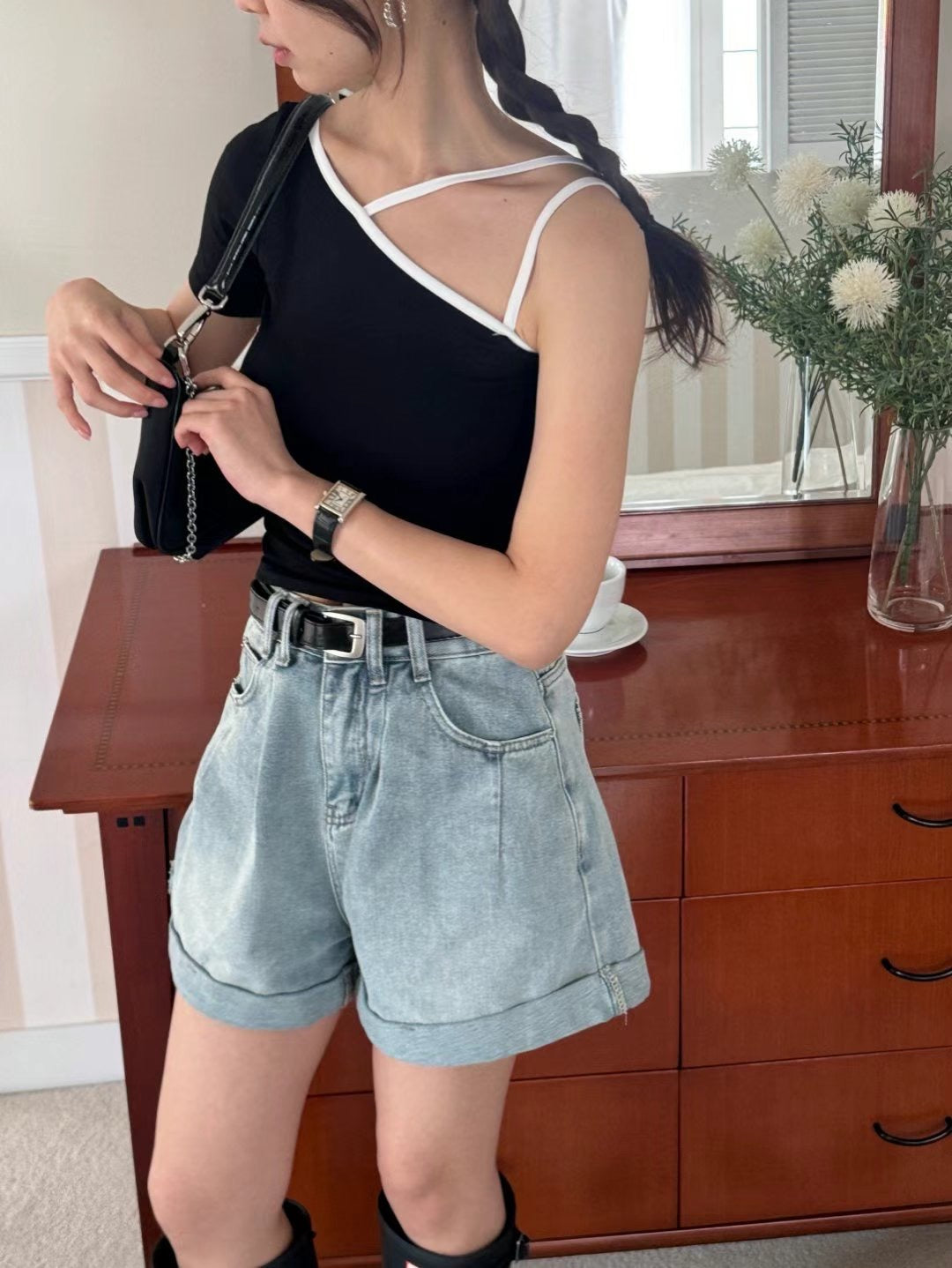 【⊱  ۫ ׅ ✧𝗛𝗞𝗱 𝟭𝟬𝟵 自動露肩ּ ֶָᡣ𐭩ᡣ𐭩】𝗣𝗹𝗮𝗶𝗻 𝗞𝗶𝘀𝘀 𝗧𝗼𝗽