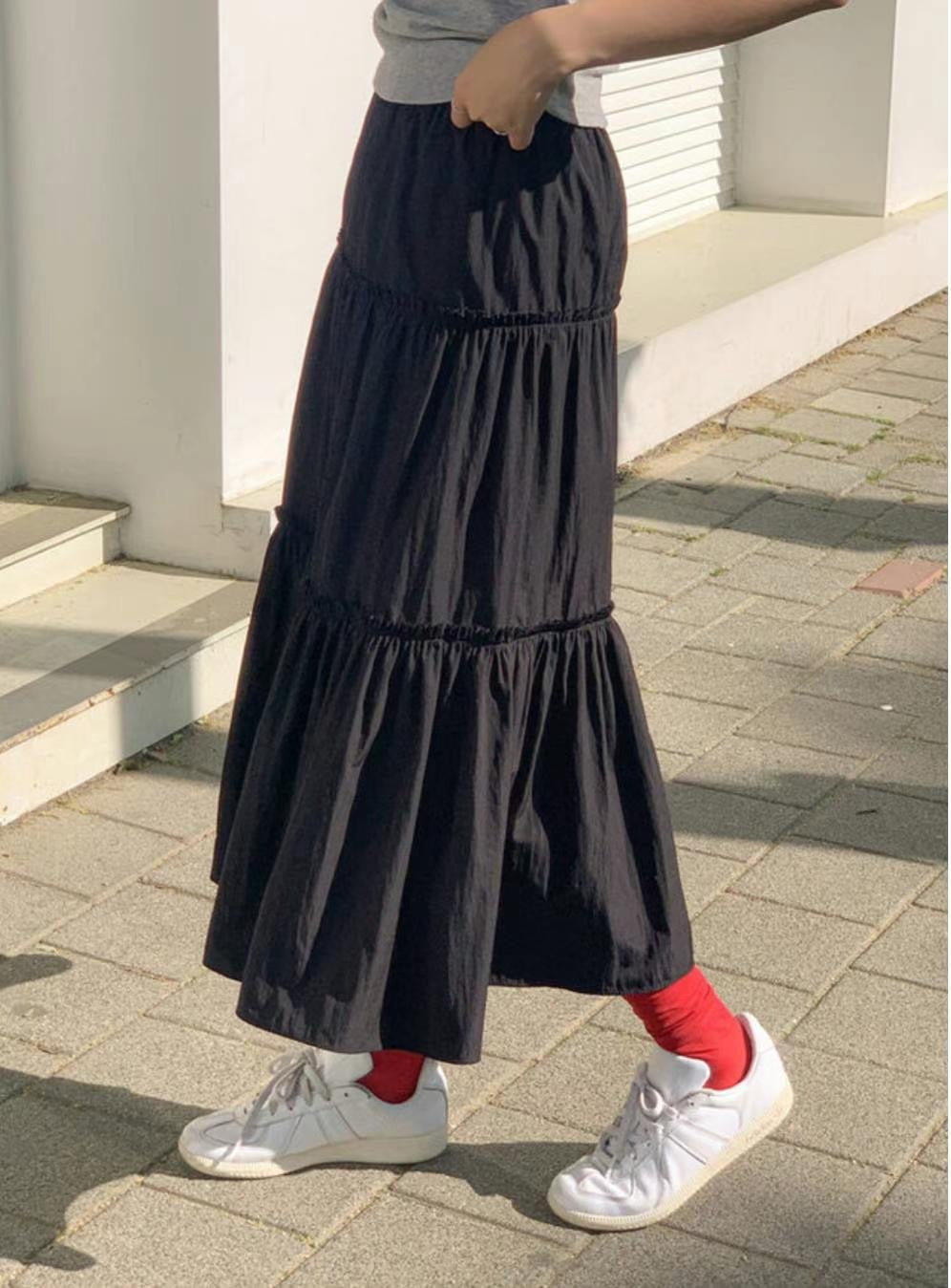 【𐙚 ˚｡˚ ᡣ𐭩早鳥價 ! 高質長版蛋糕裙 🍰🍰 蓬鬆𝗦𝘁𝘆𝗹𝗲 】 𝗖𝗿𝗲𝗮𝗺 𝗖𝗮𝗸𝗲 𝗦𝗸𝗶𝗿𝘁