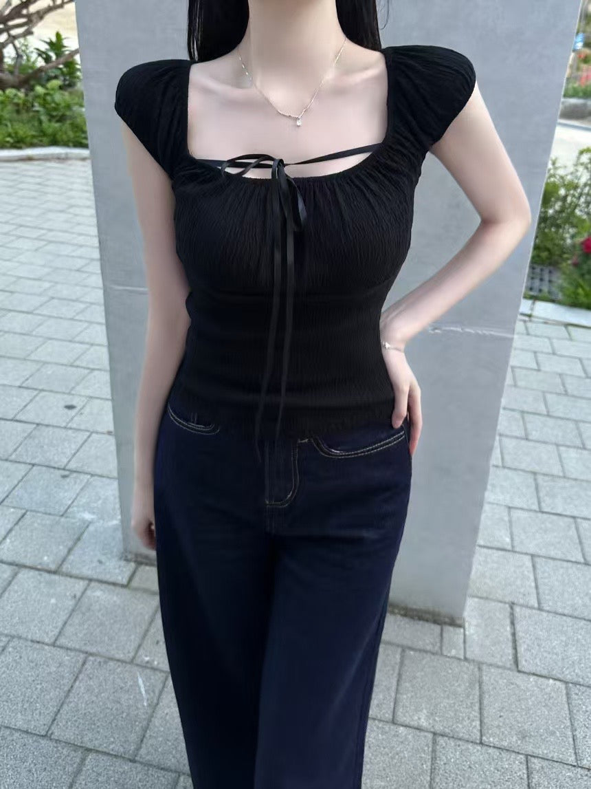 【𝗦𝗧𝗬𝗟𝗜𝗦𝗛ʚ🍒ɞ˚韓國大𝗛𝗜𝗧泡泡款 早鳥～】𝗕𝘂𝗯𝗯𝗹𝗲 𝗧𝗿𝗲𝗲 𝗧𝗼𝗽