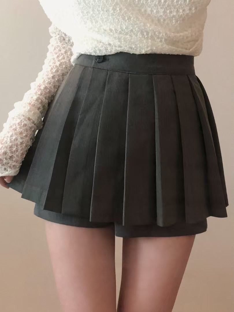 【💞早鳥！ 半糖𝗚𝗜𝗥𝗟💞鈕扣傘裙  𝗦 | 𝗠 𝗦𝗶𝘇𝗲！ 】 𝗨 𝗚𝗼 𝗦𝗸𝗶𝗿𝘁