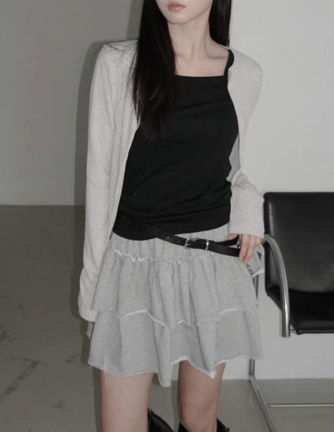 【°࿔*:･ 彈性腰圍 蓬鬆蓬鬆💖 早鳥 ！ 】𝗧𝗶𝗿𝗮𝗺𝗶𝘀𝘂 𝗖𝗮𝗸𝗲 𝗦𝗸𝗶𝗿𝘁