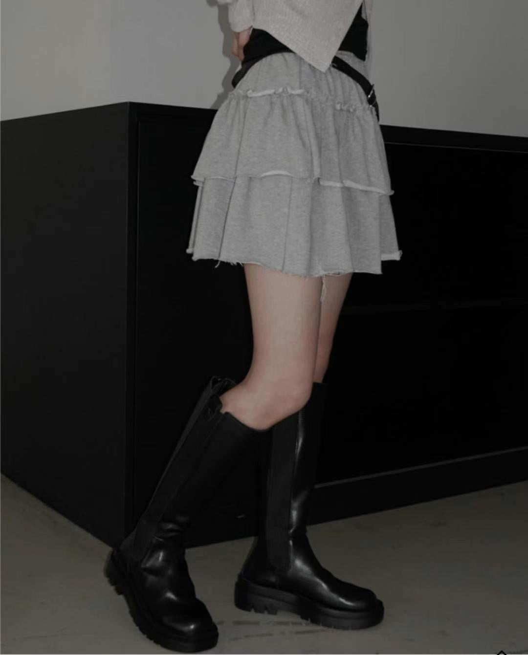 【°࿔*:･ 彈性腰圍 蓬鬆蓬鬆💖 早鳥 ！ 】𝗧𝗶𝗿𝗮𝗺𝗶𝘀𝘂 𝗖𝗮𝗸𝗲 𝗦𝗸𝗶𝗿𝘁