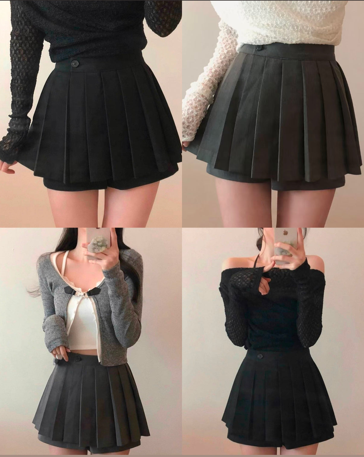 【💞早鳥！ 半糖𝗚𝗜𝗥𝗟💞鈕扣傘裙  𝗦 | 𝗠 𝗦𝗶𝘇𝗲！ 】 𝗨 𝗚𝗼 𝗦𝗸𝗶𝗿𝘁