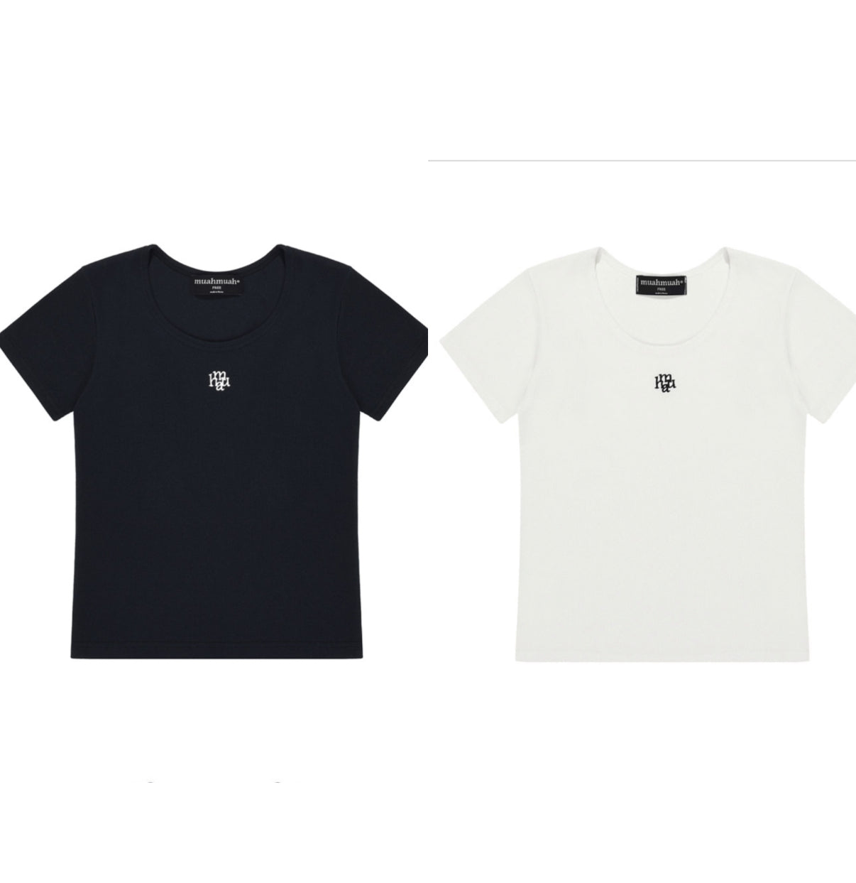 【早鳥 ! 顯白～】𝗠𝘂𝗮𝗵 𝗠𝘂𝗮𝗵 𝗦𝘁𝗶𝘁𝗰𝗵 𝗨-𝗻𝗲𝗰𝗸 𝗖𝗼𝘁𝘁𝗼𝗻 𝗦𝗽𝗮𝗻 𝗛𝗮𝗹𝗳 𝗧