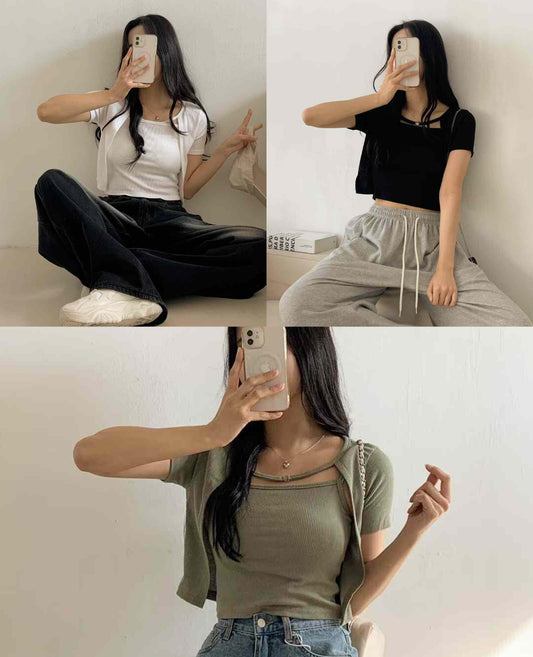 【🍪短版連裝•°*”˜小清新系列 ！早鳥 】𝗖𝗼𝗼𝗸𝗶𝗲 𝗖𝗿𝗼𝗽