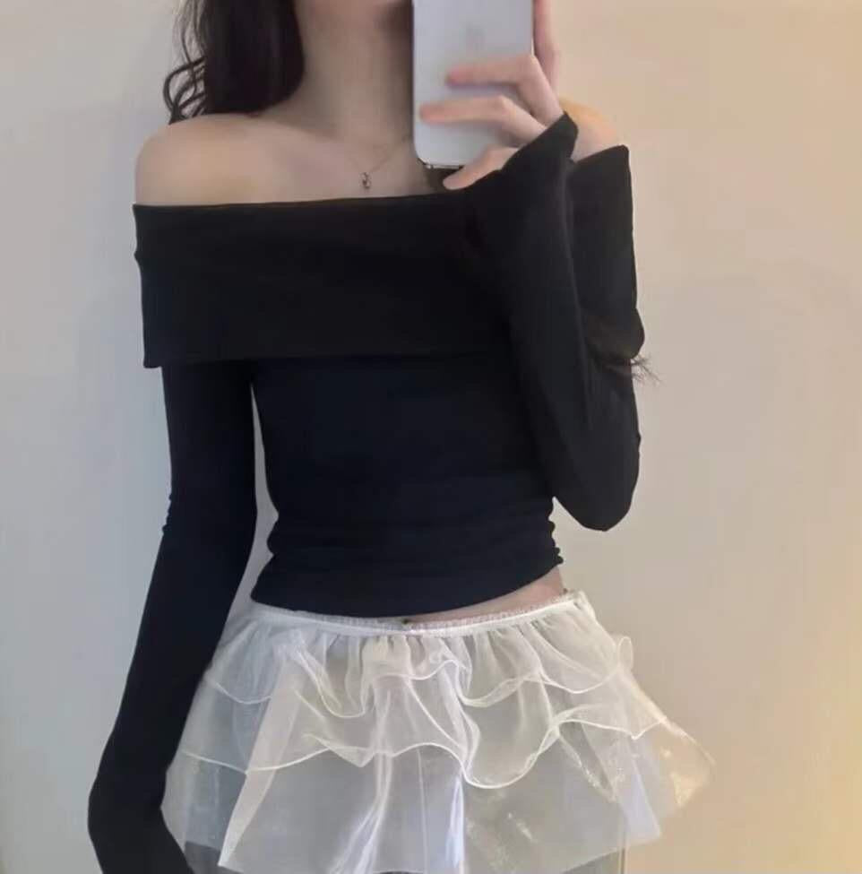 【瘦版一字膊！  】𝗟𝗶𝗸𝗲 𝗨 𝗢𝗳𝗳 𝗦𝗵𝗼𝘂𝗹𝗱𝗲𝗿 𝗧𝗼𝗽