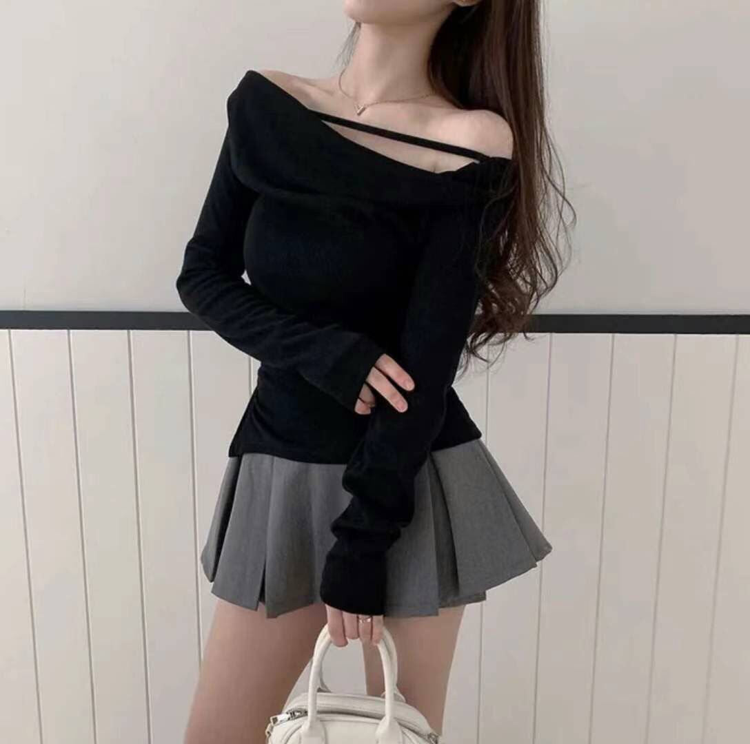 【早鳥~價~ 𝟮 𝗪𝗔𝗬𝗦一字膊♥♥ 美美掛肩】𝗦𝗵𝗼𝘂𝗹𝗱𝗲𝗿-𝗢𝗳𝗳 𝗧𝗼𝗽