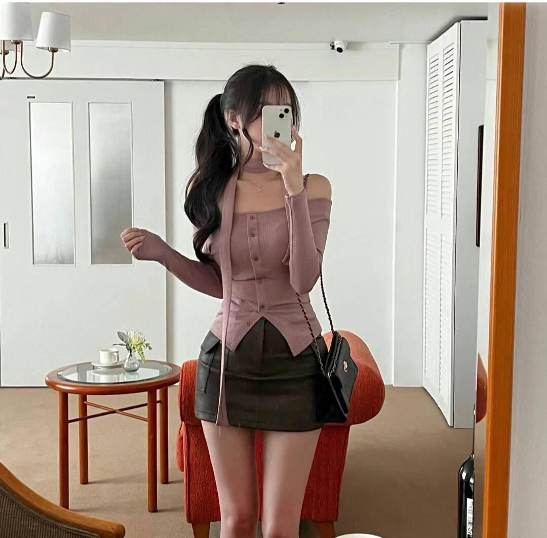 【早鳥價 ! 平肩裝～美爆甜度💘💘】𝗧𝗼𝘄𝗲𝗹 𝗧𝘄𝗶𝗻 𝗧𝗼𝗽