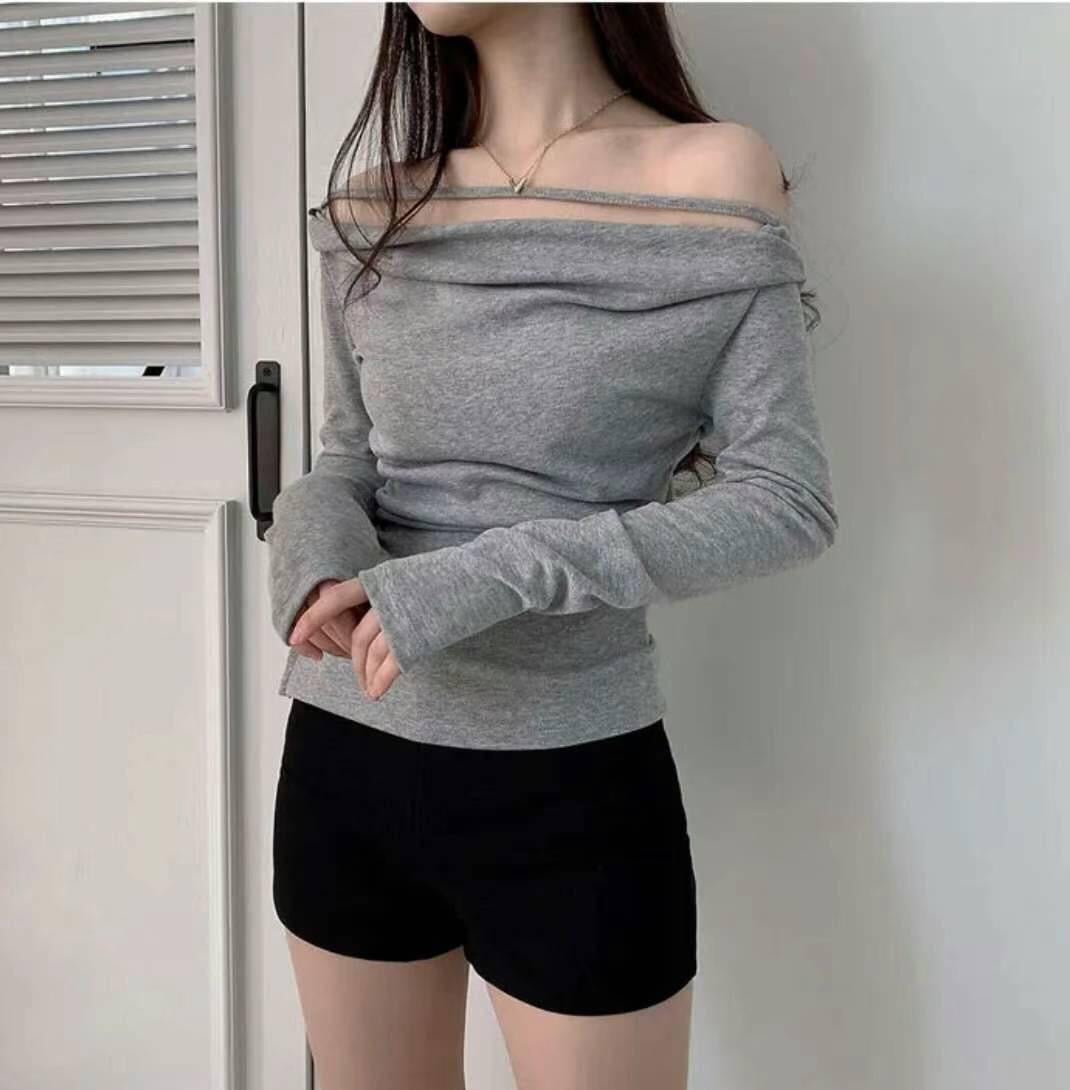 【早鳥~價~ 𝟮 𝗪𝗔𝗬𝗦一字膊♥♥ 美美掛肩】𝗦𝗵𝗼𝘂𝗹𝗱𝗲𝗿-𝗢𝗳𝗳 𝗧𝗼𝗽