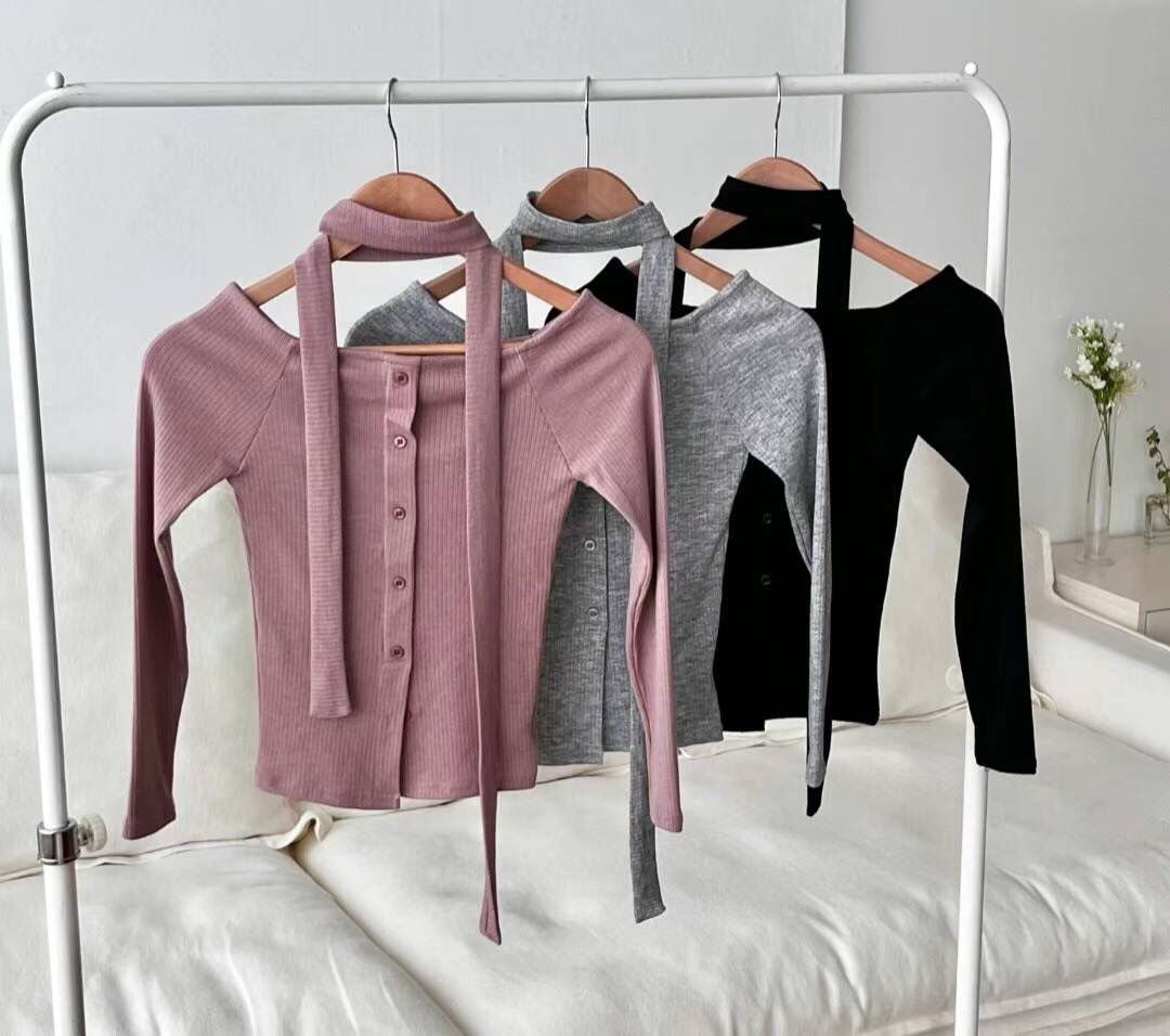 【早鳥價 ! 平肩裝～美爆甜度💘💘】𝗧𝗼𝘄𝗲𝗹 𝗧𝘄𝗶𝗻 𝗧𝗼𝗽