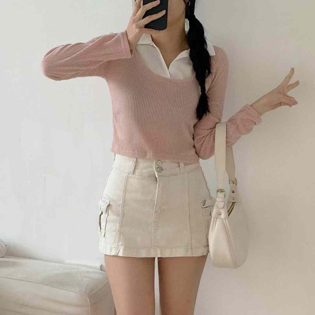 【假兩件～春日𝗩𝗶𝗯𝗲っっ】𝗕𝗹𝗼𝘀𝘀𝗼𝗺 𝗖𝗿𝗼𝗽