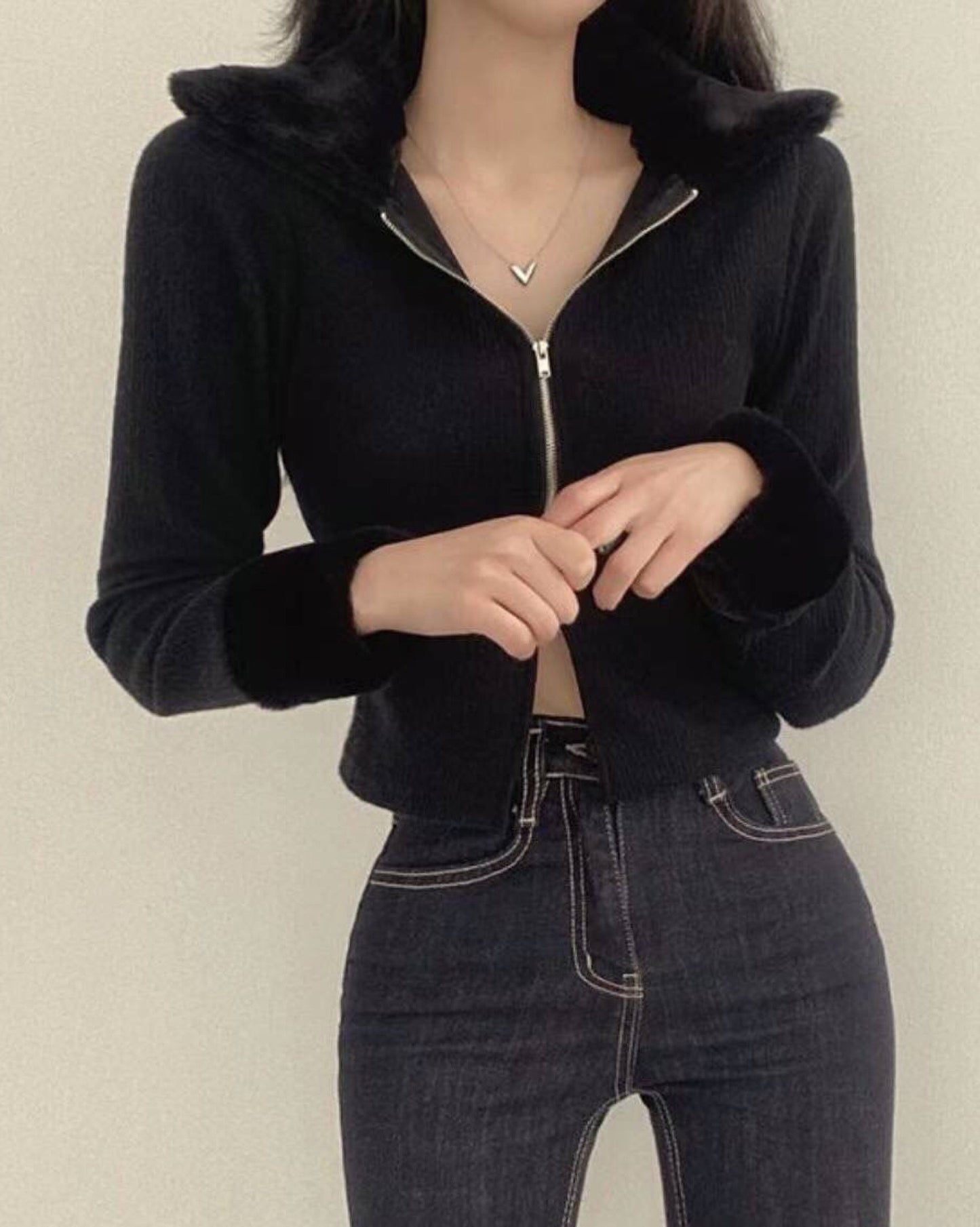 【早鳥價 | 可愛款.ᐟ.ᐟ】毛毛小領𝗧𝗼𝗽