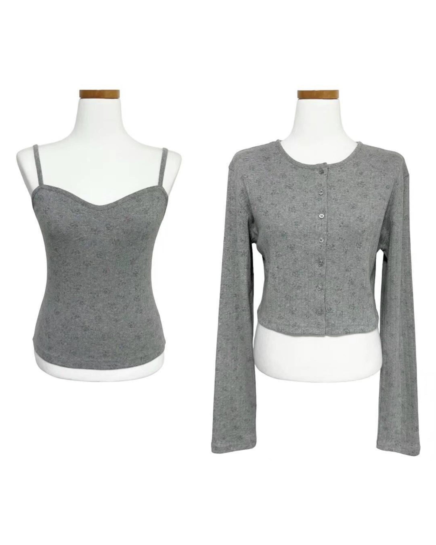 【早鳥價 | 高質舒服棉.ᐟ.ᐟ】𝗙𝗹𝗼𝘄𝗲𝗿 𝗖𝗿𝗼𝗽 (兩件裝)