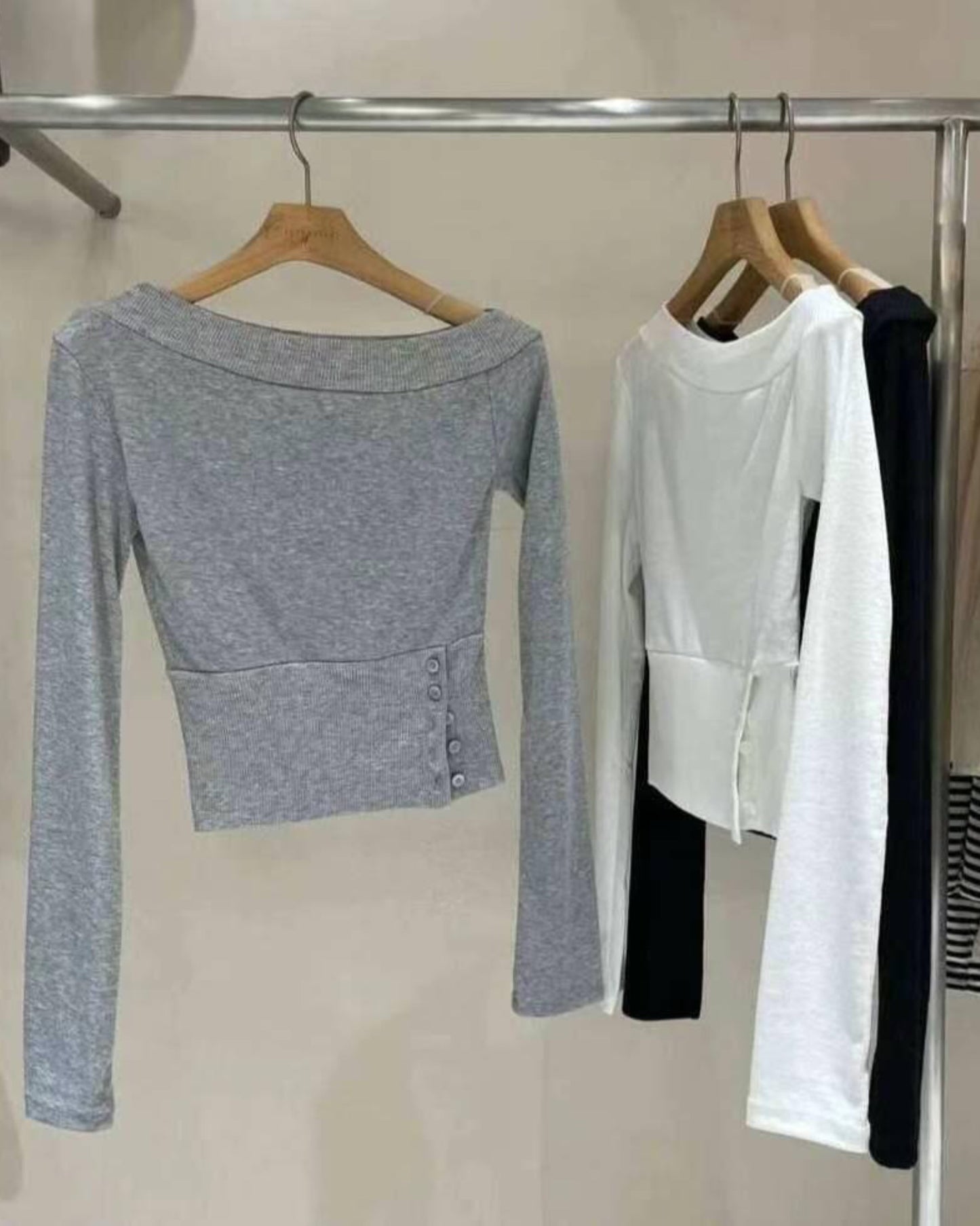 【早鳥價 | 微爆鈕+甜美露肩🤎🤎】𝗙𝘂𝗹𝗹𝘆 𝗳𝘂𝗹𝗹𝘆 𝗧