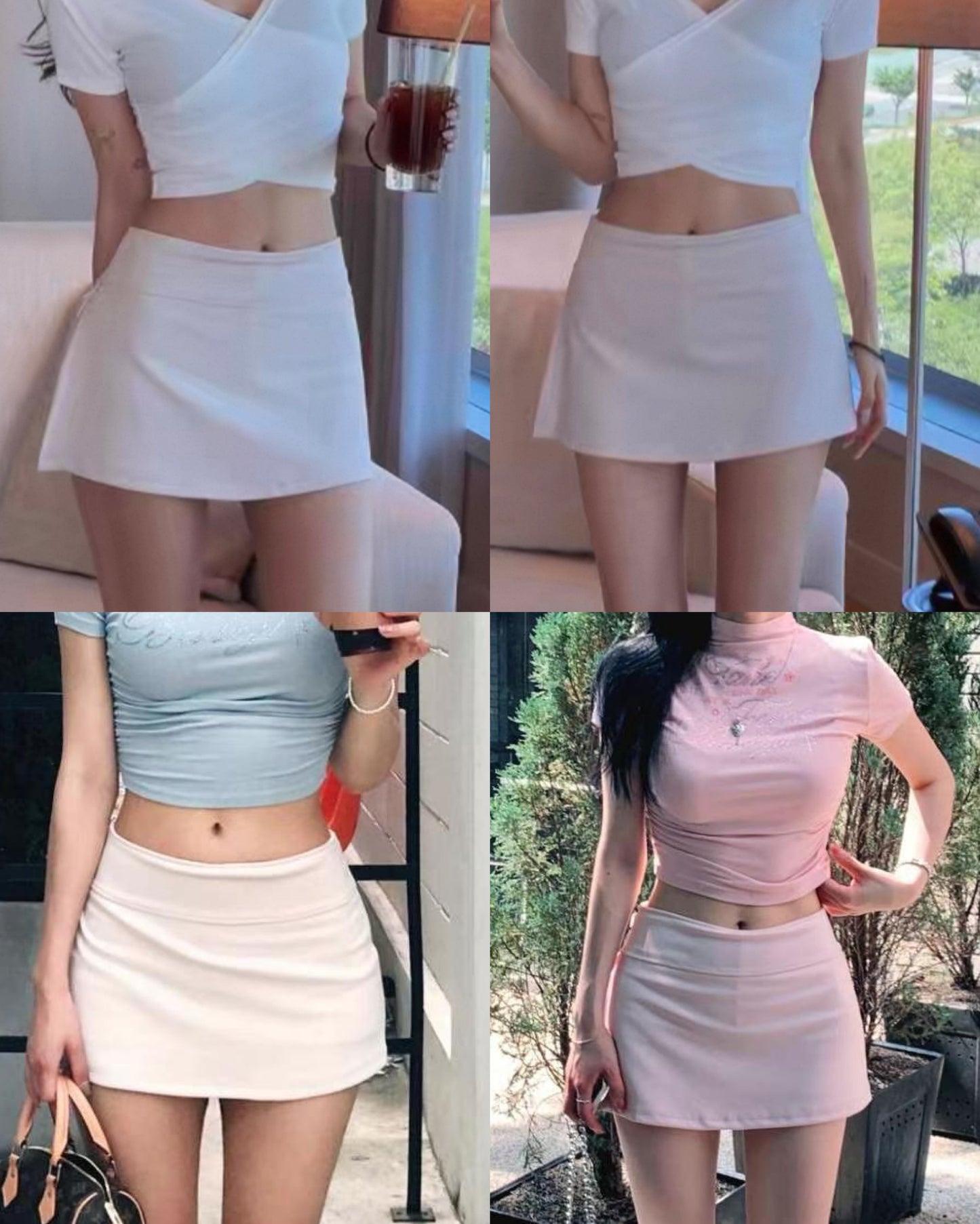 【˗ˋˏ >ᴗ<⋆⋆低腰超美側開叉🤎日常裙褲~】𝗧𝘆𝗽𝗮 𝗚𝗶𝗿𝗹  𝗦𝗸𝗶𝗿𝘁 (連褲子)